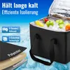 Kühlbox, 29 x 23 x 23 cm, Schwarz, Reißfähig, für Produktbild-Vorschau 3