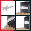 KOTARBAU® Klappenbeschlag Barfach Weiß 259 mm Produktbild-Vorschau 6