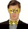 Augenmaske mit Pailletten "Katzenauge" - 05914 | Gold Produktbild-Vorschau 2