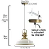 Asletl Hängelampe Industrial Metall Ø40cm, Küchenlampe Produktbild-Vorschau 7