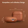 Custodia in vera pelle Accezz per AirPods 4 - Cognac Anteprima dell’immagine prodotto 7