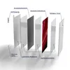 DEQORI Glasbild Echtglas 4x30x60 cm 'Marmor-Lavafluss' Produktbild-Vorschau 7