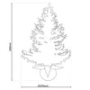 Künstlicher Weihnachtsbaum mit Beleuchtung und Kugeln 45 cm Produktbild-Vorschau 7