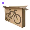 Fahrradkarton (L) 1800x250x1000 mm für E-Bikes und Produktbild-Vorschau 1