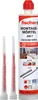 A product shot of a tube of Fischer Montagemörtel FIS VL 300 T with two applicator nozzles. Náhľad obrázku produktu