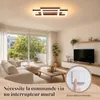 ZMH LED plafondlamp, retro-stijl, 35 cm, slaapkamer Productafbeelding-voorbeeld 14
