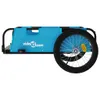 vidaXL Rimorchio per bicicletta blu Tessuto Oxford e ferro Anteprima dell’immagine prodotto 6