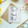 Mr. & Mrs. Panda Klappkarte Kundendienstmitarbeiter Herz - Produktbild-Vorschau 2