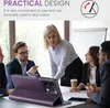 A group of business professionals in a meeting, with a purple phone case displayed prominently in the foreground. Produktbild-Vorschau