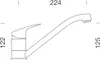 Schock Armatur Evinas 577000CHR, Chrom, Hochdruck, Produktbild-Vorschau 4