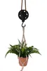 LS-LebenStil Loft Flaschenzug Rund 56cm Kordel Deckenhaken Produktbild-Vorschau 3