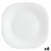 24x Servierplatte Parma Weiß Rechteckig Dessertteller Produktbild-Vorschau 9