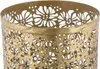 Mauro Ferretti Schirmständer Fiori Ø 24x42 cm gold Produktbild-Vorschau 3