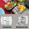 Praktická obdĺžniková krabička na obed pre deti aj Náhľad obrázku produktu 6