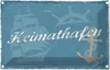vianmo Blechschild 20x30 cm Heimathafen Produktbild-Vorschau 1