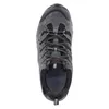 A top-down view of a single grey hiking shoe against a white background. Voir les images du produit