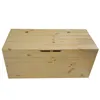 A wooden storage box is shown against a white background. Anteprima dell’immagine prodotto