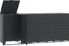 vidaXL Pojemnik na odpady do 4 ton antracytowy 276x79x117 Podgląd zdjęcia produktu 1