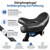 MidGard Fahrrad Sattel atmungsaktiv mit extra breiten und Produktbild-Vorschau 6