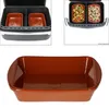 2er Set Airfryer Tonschalen rechteckig LxB 20x14,5cm 350ml Produktbild-Vorschau 4