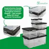 Novaliv 7-delige set opbergboxen met deksel, antraciet: 1x Productafbeelding-voorbeeld 4