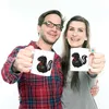 Mr. & Mrs. Panda Pott Stinktier Blume - Weiß - Geschenk, Produktbild-Vorschau 5