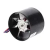 A black cylindrical fan with silver blades is shown against a white background. Produktbild-Vorschau
