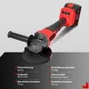 Akku-Winkelschleifer 125mm Bürstenlos Trennschleifer mit 2 Produktbild-Vorschau 8