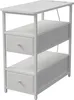 Table de chevet UnboxG 58 x 28 x 60,5 cm, blanche, 4 Voir les images du produit 13