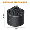 （Black）Zvlhčovač Volcano Aroma difuzér Vonná lampa Olejový Náhled obrázku produktu 2
