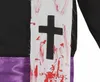 Costume da prete zombie per uomo, taglia:L Anteprima dell’immagine prodotto 3