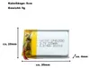 EFASO 402030 3.7V 220 mAh, JST PH1.25- Bluetooth GPS FIIO Produktbild-Vorschau 2