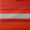 A flat lay image of bedding with a grid pattern. Podgląd zdjęcia produktu