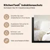 KitchenYeah© Herdabdeckplatte Französische Bulldogge - Bank Produktbild-Vorschau 6