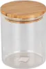 kugelbehälter. 0,65l Glas + Bambusdeckel Produktbild-Vorschau 1