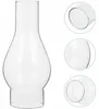 Transparenter Glasschirm für Öllampe, Glaskamin für Produktbild-Vorschau 1