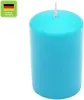 Stumpenkerze Safe Candle tuerkis Produktbild-Vorschau 3