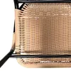 Aga Gartenstuhl RATAN Dunkelgrau/Beige Produktbild-Vorschau 5