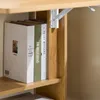 Sobuy Schreibtisch Natur Klappbar Klein mit Regal Produktbild-Vorschau 10