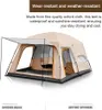 Outdoorowy namiot kempingowy, wodoodporny dwuwarstwowy Podgląd zdjęcia produktu 7