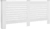 vidaXL Heizkörperabdeckung Weiß 172×19×81,5 cm MDF Produktbild-Vorschau 4