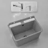 Granitan - Waschbecken - Ausgussbecken - 61x41x30 cm - Grau Produktbild-Vorschau 7