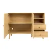 Merax Sideboard mit gewölbten Türen, Kommode mit 2 Produktbild-Vorschau 7