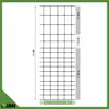 A diagram showing a black mesh fence with dimensions indicated by text and lines. Podgląd zdjęcia produktu