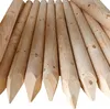 TIMBERMIK 2 ks Drevené Palisády Ø8 cm 240 cm Neimpregnované Náhľad obrázku produktu 1