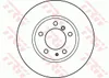 2x TRW Bremsscheibe DF2558 für BMW 5 Limousine (E34) 7 Produktbild-Vorschau 4