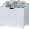 Relaxdays koš na prádlo, 80 l, na špinavé prádlo, ložní Náhled obrázku produktu 1