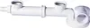 A white plastic plumbing fitting, likely a siphon for a sink, is shown against a white background. Náhled obrázku produktu