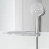 Cabine de Douche Carrée 90x90cm Porte Pivotante - Blanche - Voir les images du produit 3