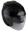 Casco KYT Hellcat Plain Jet Taglia: M (57/58), Colore: Nero Anteprima dell’immagine prodotto 3